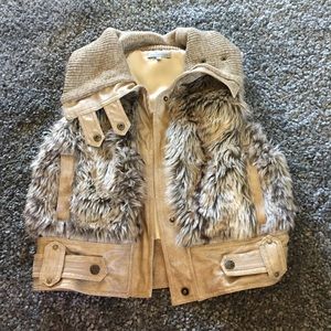 Faux Fur Vest (NEVER WORN)